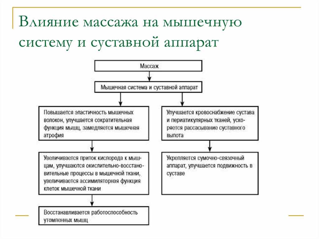 Массаж для лечения и профилактики